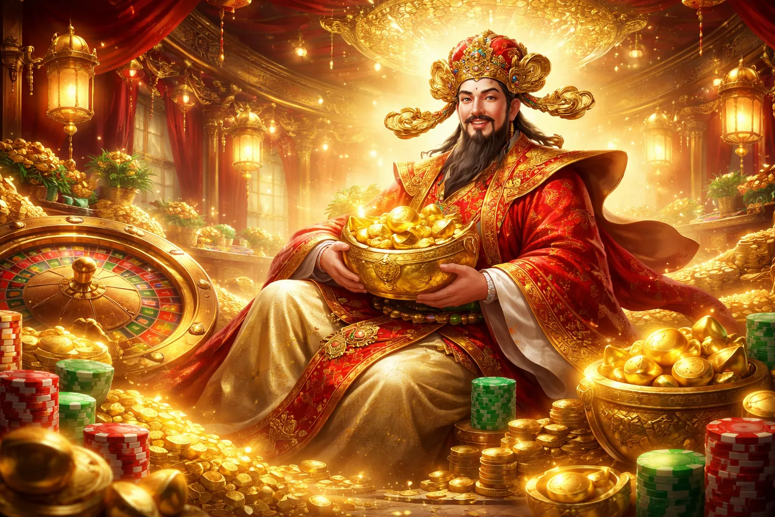 Bàn chơi Baccarat tại Casino Trực Tuyến kuwin01 với dealer xinh đẹp